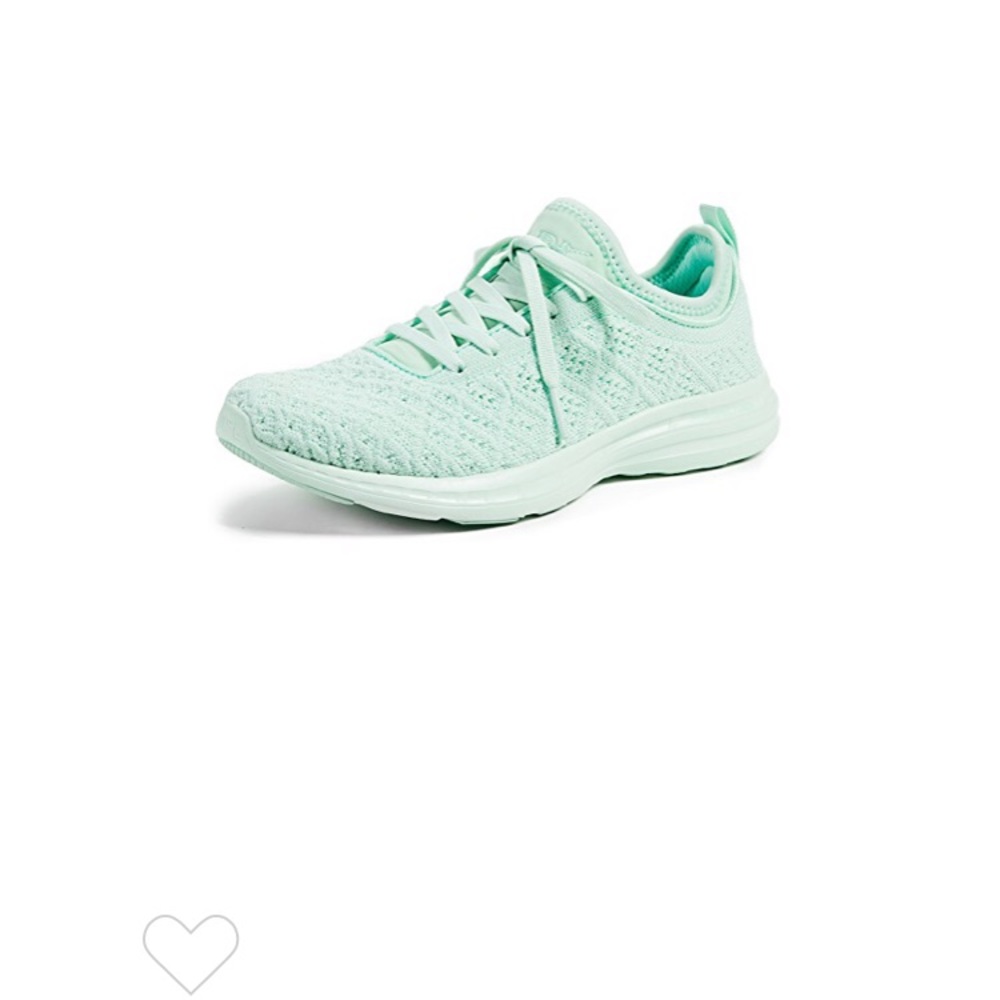 APL mint green athletic shoes